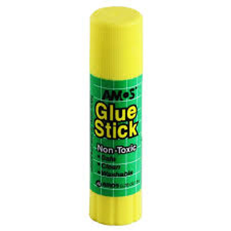 Picture of 0081 AMOS GLUE STICK NON-TOXIC 8G